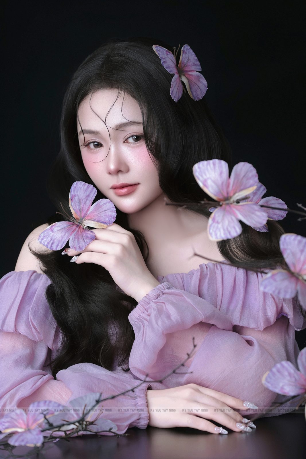 Bướm tím — ảnh 1